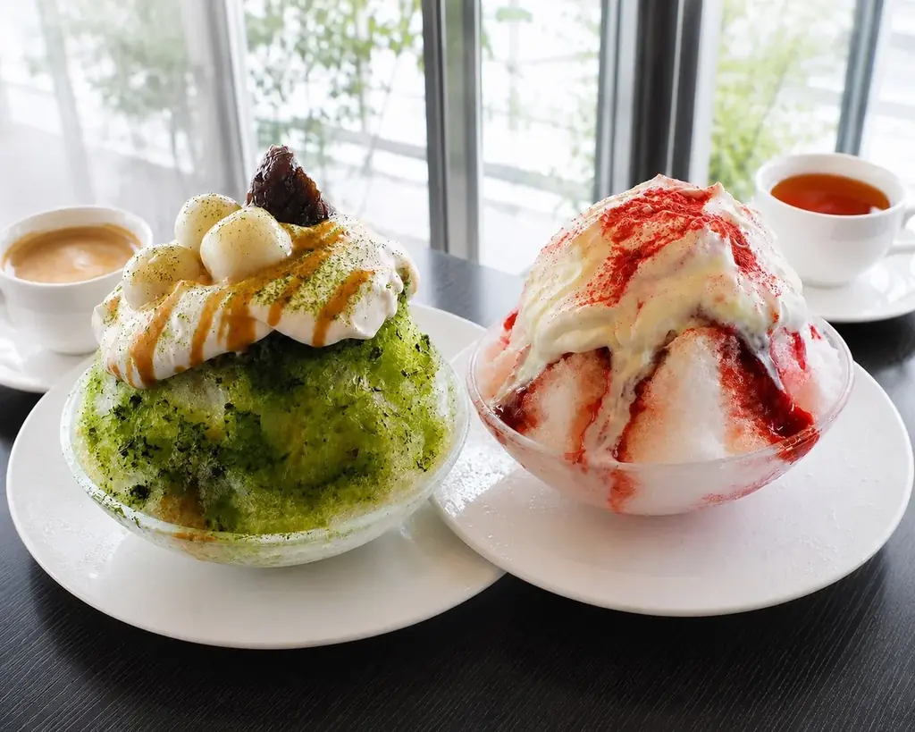 メリケンパークで味わう39daysのふわふわかき氷