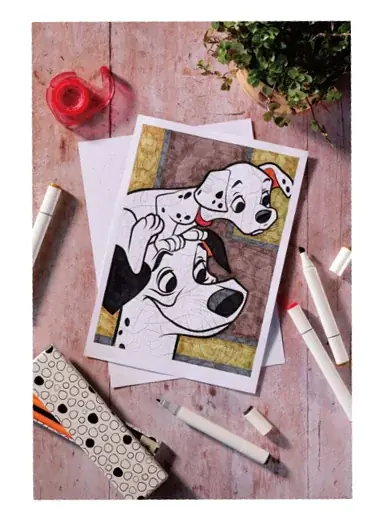 少し不思議なパズルのようなぬり絵!?ディズニーの名作をあなたの色で彩りましょう。『ディズニー 大人のぬり絵コレクション』創刊！ 画像 5