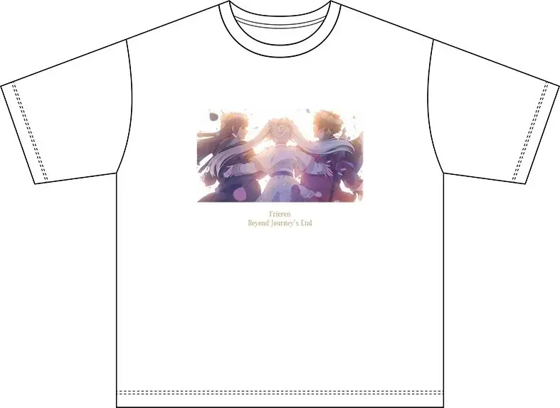 SNS大バズリ！　TVアニメ『葬送のフリーレン』ぬい撮りモチーフのTシャツを8月22日より発売！ 画像 6