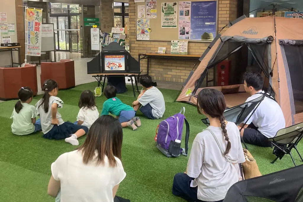 【夏休み限定】遊べる室内アウトドア空間が誕生！「キャンプ×区役所」第4弾｜西京区役所 洛西支所 画像 5