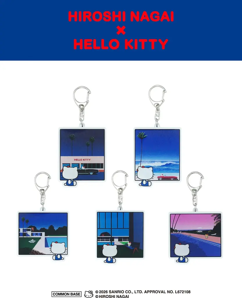 【蔦屋書店】「HIROSHI NAGAI × HELLO KITTY」を8/1(土)より先行販売 画像 6