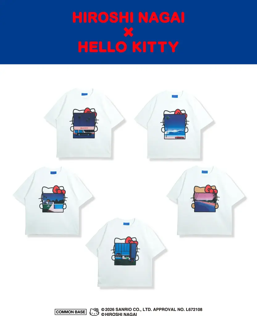 【蔦屋書店】「HIROSHI NAGAI × HELLO KITTY」を8/1(土)より先行販売 画像 7