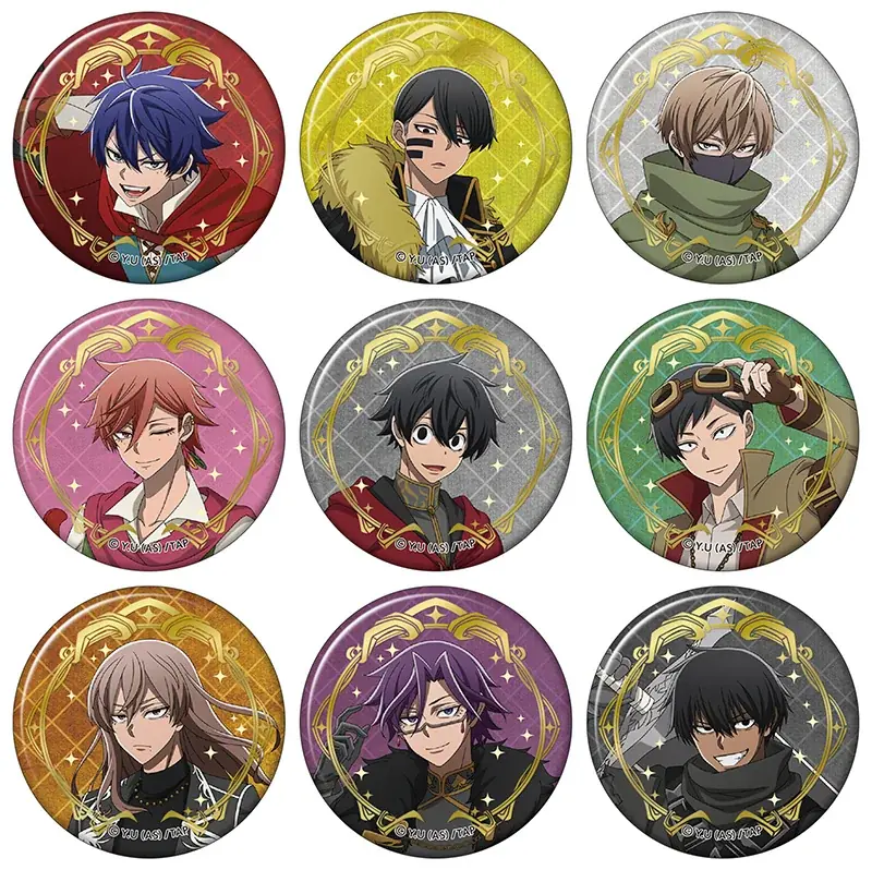 TVアニメ『桃源暗鬼』より、新規イラストを使用した新商品が10月3日発売！　アニメイトでは、特典「箔押ししおり」がもらえるフェアを開催 画像 3