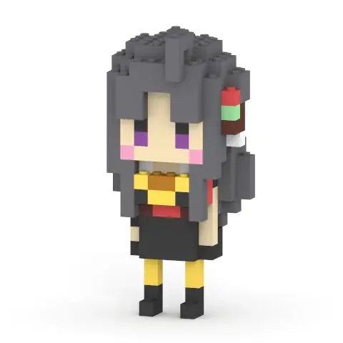 TVアニメ『ガールズバンドクライ』×ミタクルブロック、トゲナシトゲアリの5人が立体化！自分で組み立てて楽しむドット調のブロックフィギュアを公式グッズとして販売スタート 画像 10