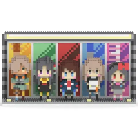 TVアニメ『ガールズバンドクライ』×ミタクルブロック、トゲナシトゲアリの5人が立体化！自分で組み立てて楽しむドット調のブロックフィギュアを公式グッズとして販売スタート 画像 16