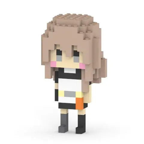 TVアニメ『ガールズバンドクライ』×ミタクルブロック、トゲナシトゲアリの5人が立体化！自分で組み立てて楽しむドット調のブロックフィギュアを公式グッズとして販売スタート 画像 8