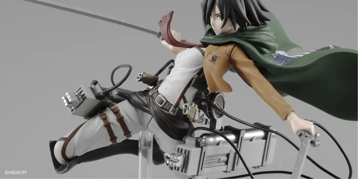 「TVアニメ『進撃の巨人』フィギュアコレクション」巨人へ立ち向かう調査兵団の４人がハイディテールフィギュアとなって集結！ 画像 10