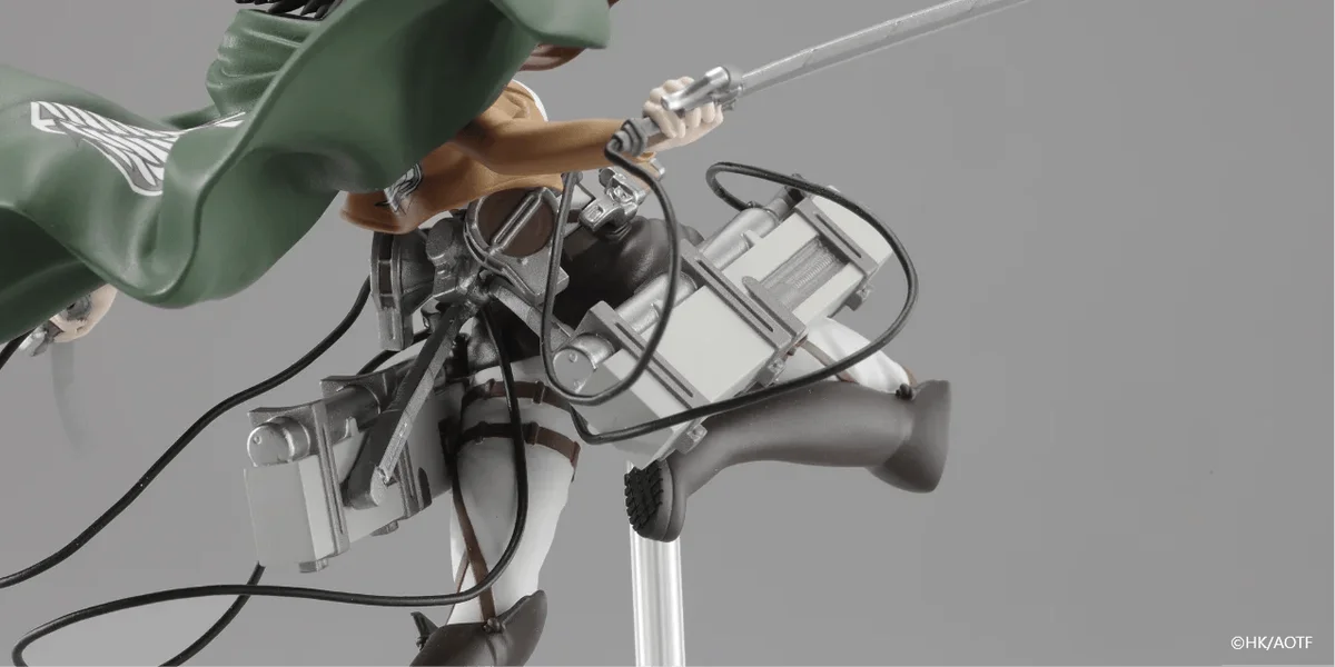 「TVアニメ『進撃の巨人』フィギュアコレクション」巨人へ立ち向かう調査兵団の４人がハイディテールフィギュアとなって集結！ 画像 12