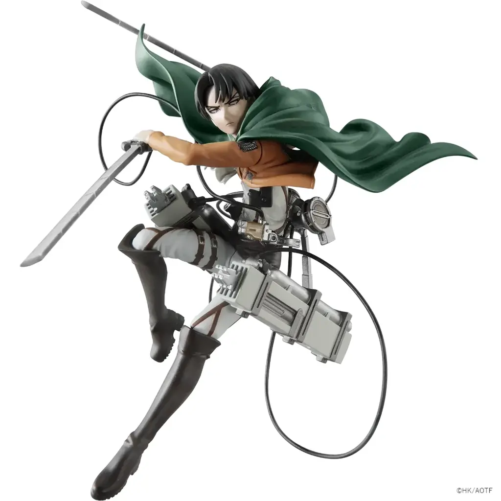 「TVアニメ『進撃の巨人』フィギュアコレクション」巨人へ立ち向かう調査兵団の４人がハイディテールフィギュアとなって集結！ 画像 14