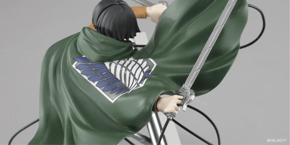 「TVアニメ『進撃の巨人』フィギュアコレクション」巨人へ立ち向かう調査兵団の４人がハイディテールフィギュアとなって集結！ 画像 16