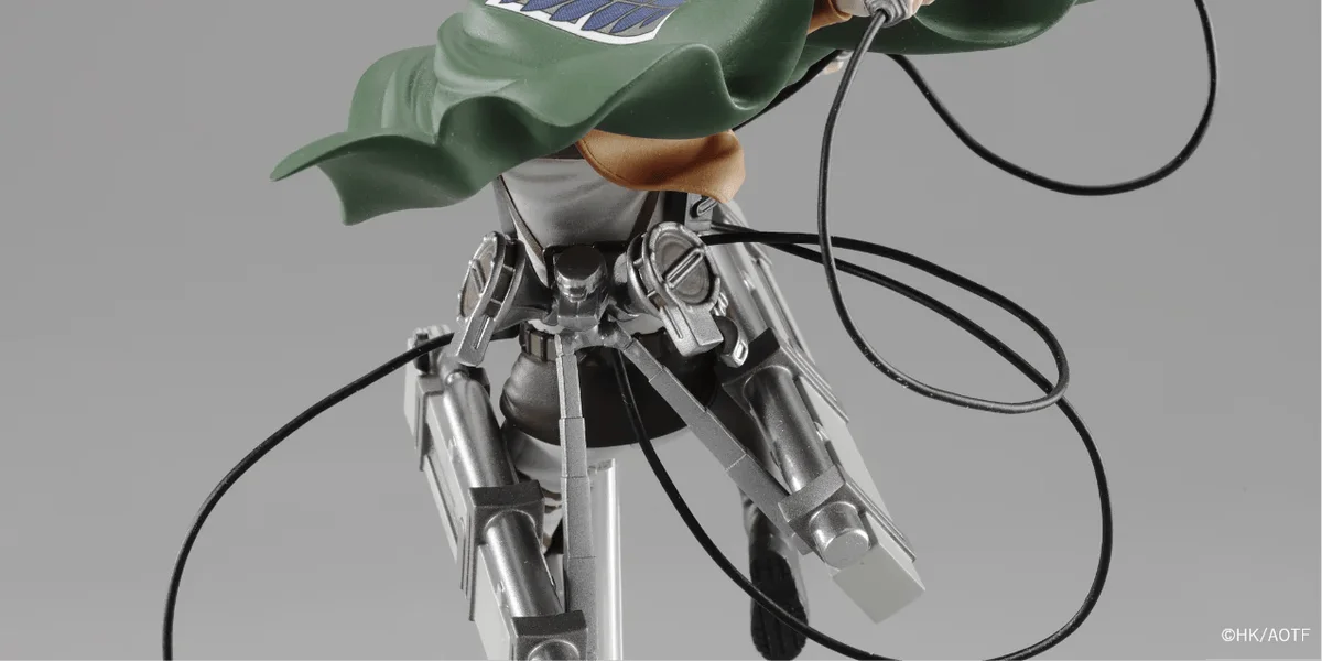 「TVアニメ『進撃の巨人』フィギュアコレクション」巨人へ立ち向かう調査兵団の４人がハイディテールフィギュアとなって集結！ 画像 18