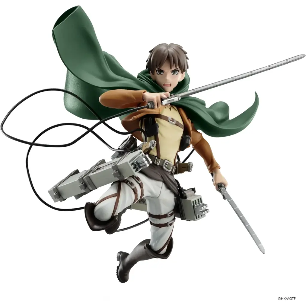 「TVアニメ『進撃の巨人』フィギュアコレクション」巨人へ立ち向かう調査兵団の４人がハイディテールフィギュアとなって集結！ 画像 2