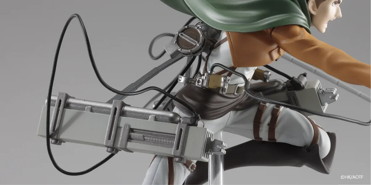 「TVアニメ『進撃の巨人』フィギュアコレクション」巨人へ立ち向かう調査兵団の４人がハイディテールフィギュアとなって集結！ 画像 22
