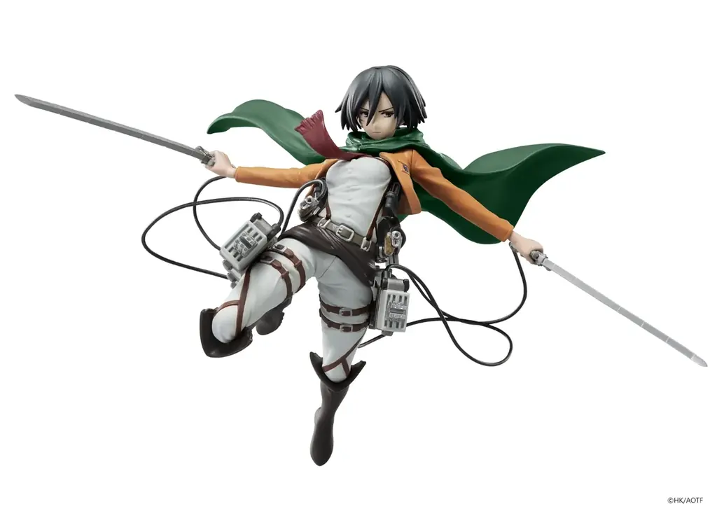 「TVアニメ『進撃の巨人』フィギュアコレクション」巨人へ立ち向かう調査兵団の４人がハイディテールフィギュアとなって集結！ 画像 8