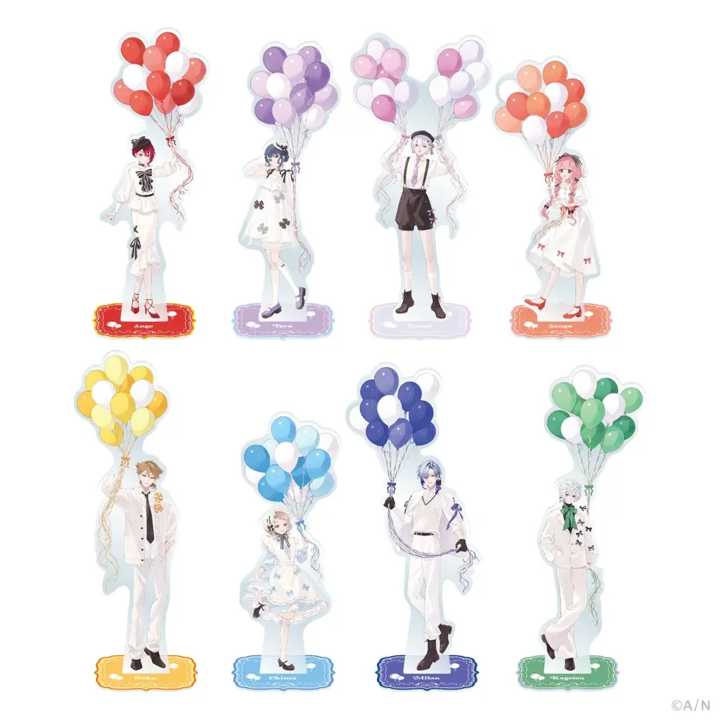 にじさんじから「ふわふわバルーン」グッズが登場！2026年7月27日(月)18時から販売開始！ 画像 3