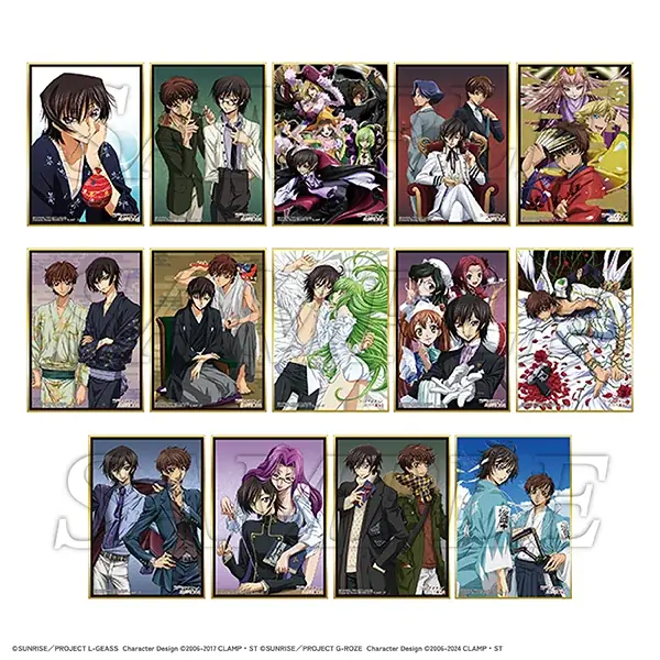 「コードギアス20周年展示会」記念商品、入場特典、物販特典情報解禁！東京会場のチケットは7月25日10時より販売開始！ 画像 20