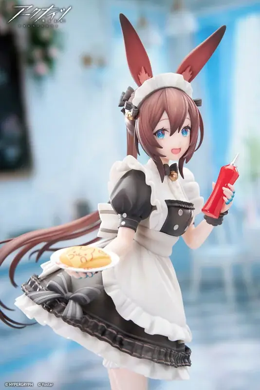 『アークナイツ』より、「アーミヤ ティータイム VER.」のフィギュアが登場。あみあみにて予約受付中。 画像 1