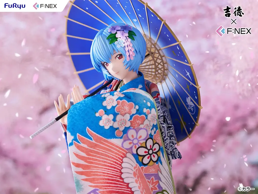 「ヱヴァンゲリヲン 新劇場版」のアスカ、綾波がフリューの『F:NEX』より華やかな日本人形フィギュアに！ 画像 11