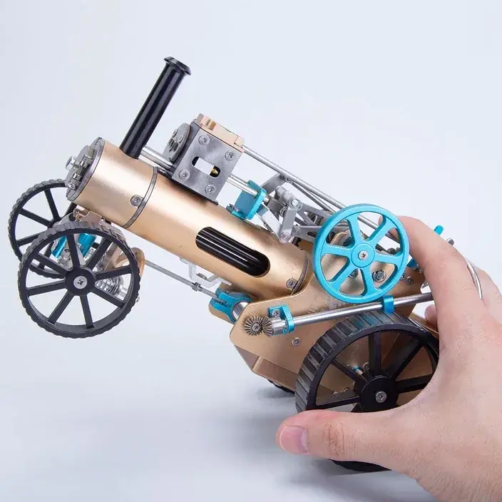 自動車技術の原点を、手のひらサイズで再現。BLDBが精密3D金属模型「蒸気自動車メタルモデル」を発売 画像 3