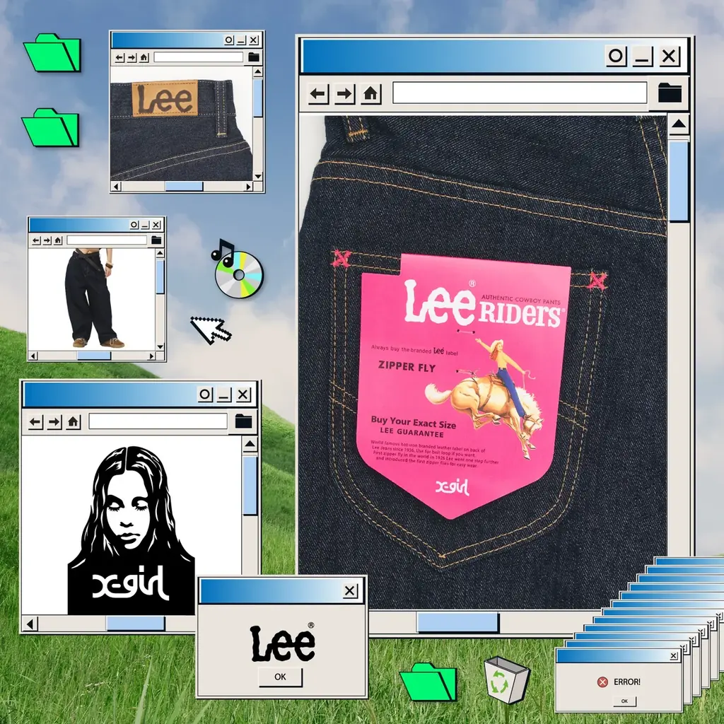 X-girl×Leeコラボ発売