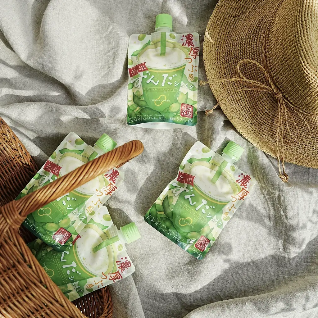 ずんだ茶寮『元祖ずんだシェイク』が7月28日より東北地区の「ローソン」で販売スタート！ 画像 3
