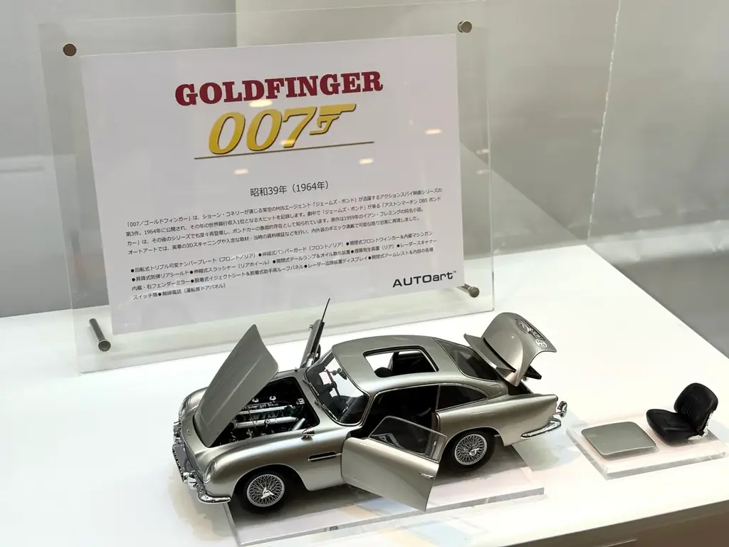 東京駅地下の ”AUTOart ショーケース” に劇中車の精密モデルが期間限定で集結！　「007」「サーキットの狼」「西部警察」「バリバリ伝説」「湾岸ミッドナイト」「頭文字D」 画像 4