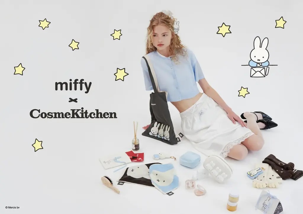 【コスメキッチン】miffyコラボ第3弾が2026年8月21日（金）発売！心にそっと寄り添う香りやユニークなテクスチャーが魅力のミッフィーコラボアイテム全18種が登場 画像 1
