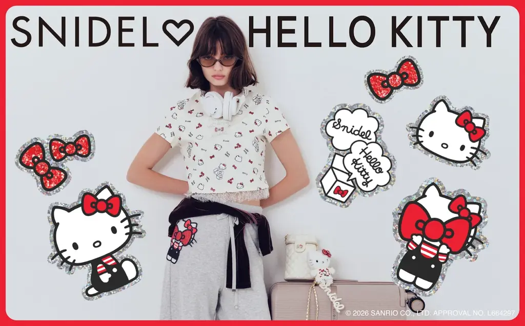 7/30発売 SNIDEL×ハローキティがsanrio house限定