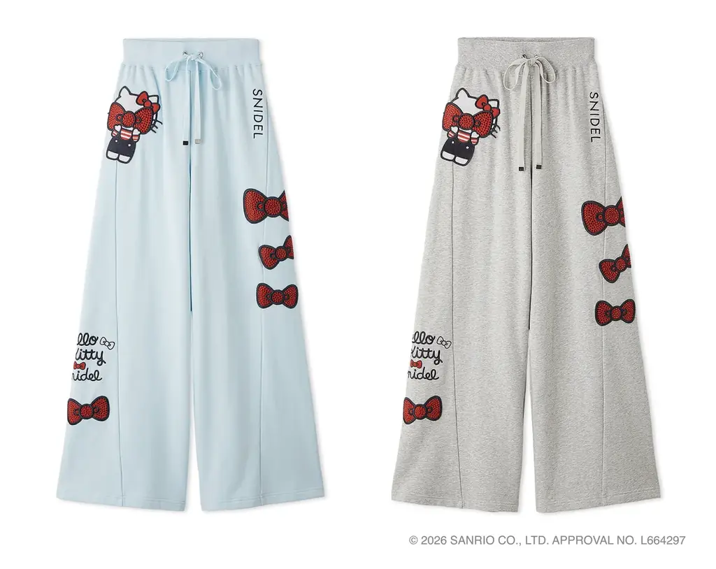 【SNIDEL♡HELLO KITTY】sanrio house（サンリオハウス）でしか手に入らない！スナイデルの「ハローキティ」コラボレーションアイテム全６型発売！ 画像 14