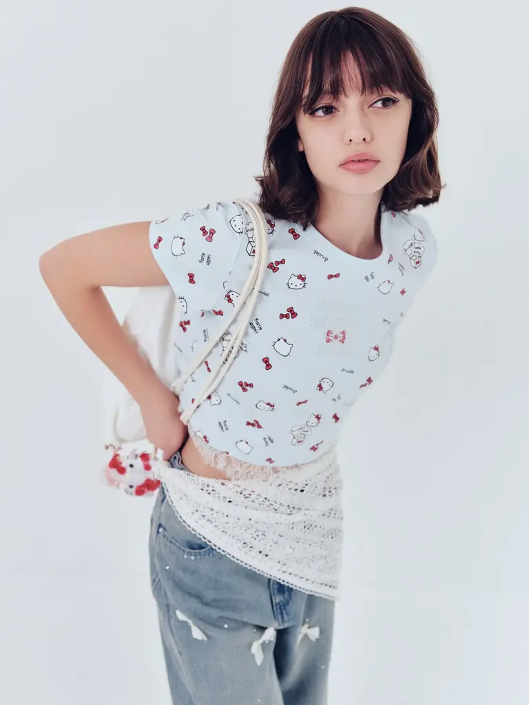 【SNIDEL♡HELLO KITTY】sanrio house（サンリオハウス）でしか手に入らない！スナイデルの「ハローキティ」コラボレーションアイテム全６型発売！ 画像 2
