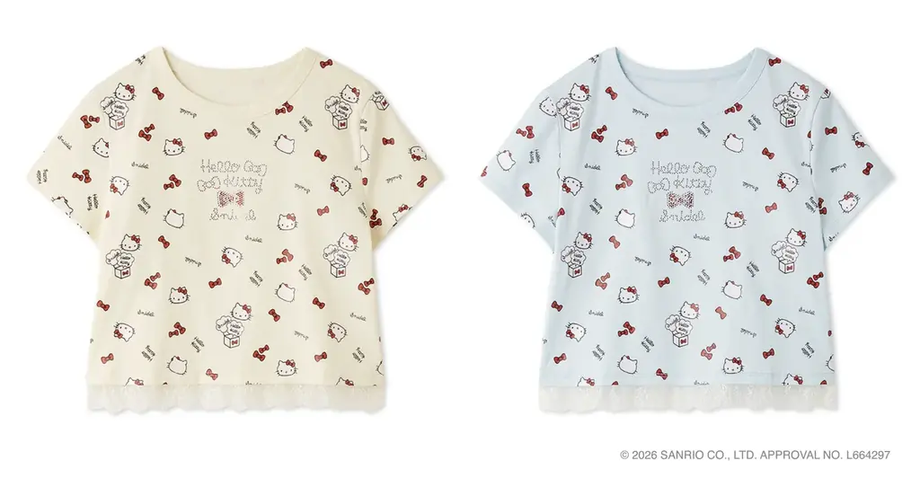 【SNIDEL♡HELLO KITTY】sanrio house（サンリオハウス）でしか手に入らない！スナイデルの「ハローキティ」コラボレーションアイテム全６型発売！ 画像 4