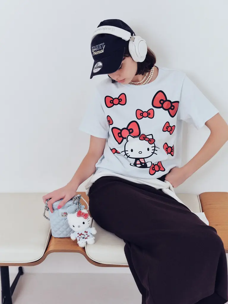 【SNIDEL♡HELLO KITTY】sanrio house（サンリオハウス）でしか手に入らない！スナイデルの「ハローキティ」コラボレーションアイテム全６型発売！ 画像 5