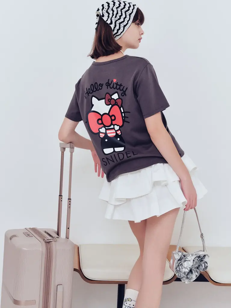 【SNIDEL♡HELLO KITTY】sanrio house（サンリオハウス）でしか手に入らない！スナイデルの「ハローキティ」コラボレーションアイテム全６型発売！ 画像 8