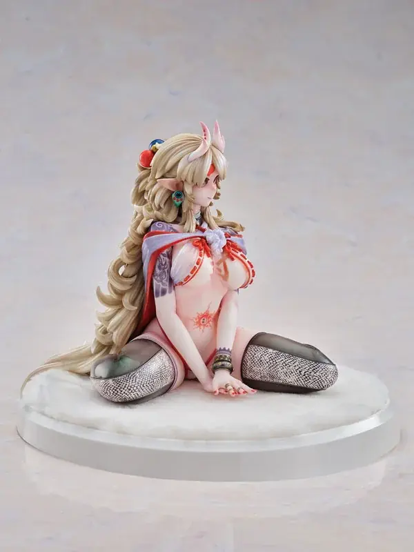 人気イラストレーターHONNE氏の「狂犬レディ」より、イベント限定販売ガレージキット『麒麟』がフィギュアで登場。 画像 13