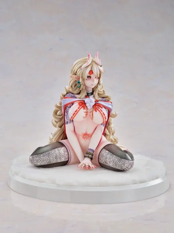 人気イラストレーターHONNE氏の「狂犬レディ」より、イベント限定販売ガレージキット『麒麟』がフィギュアで登場。 画像 14