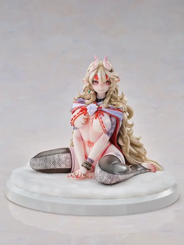人気イラストレーターHONNE氏の「狂犬レディ」より、イベント限定販売ガレージキット『麒麟』がフィギュアで登場。 画像 15