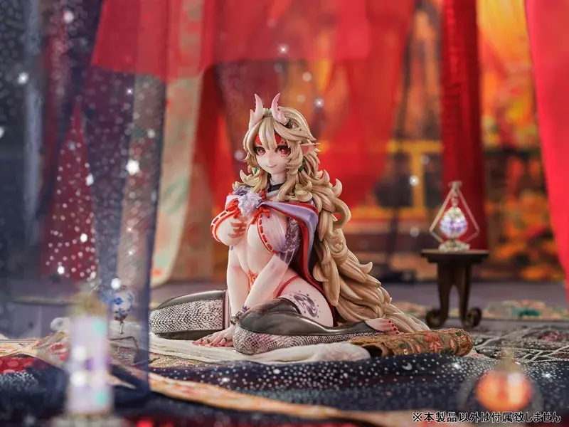 人気イラストレーターHONNE氏の「狂犬レディ」より、イベント限定販売ガレージキット『麒麟』がフィギュアで登場。 画像 4