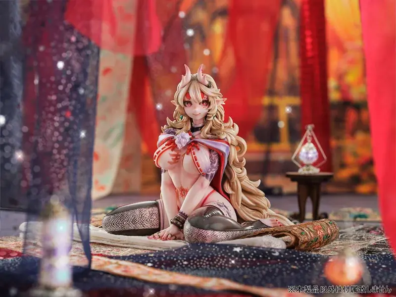 人気イラストレーターHONNE氏の「狂犬レディ」より、イベント限定販売ガレージキット『麒麟』がフィギュアで登場。 画像 5