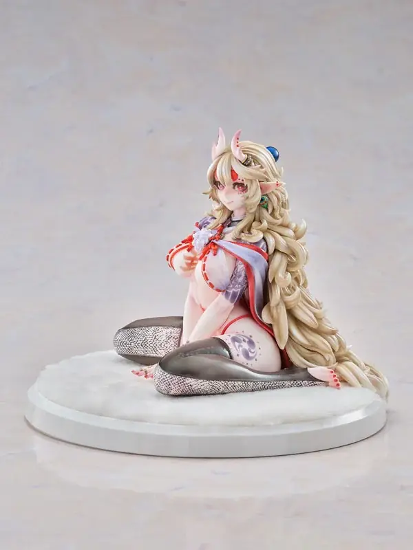 人気イラストレーターHONNE氏の「狂犬レディ」より、イベント限定販売ガレージキット『麒麟』がフィギュアで登場。 画像 9