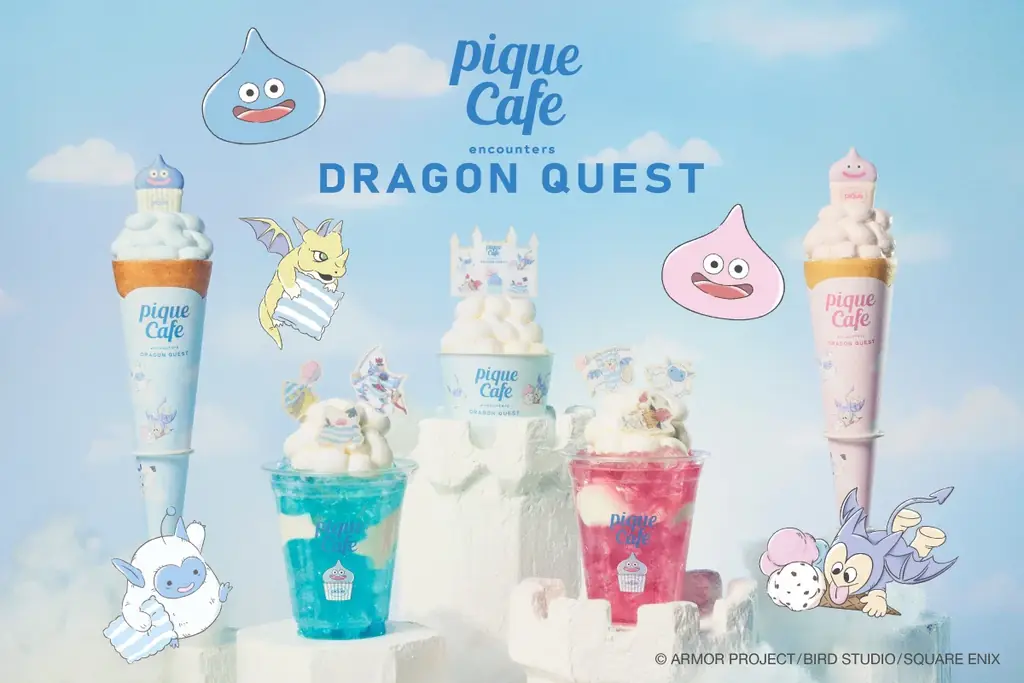 8月7日開始｜ジェラート ピケ×ドラクエ夏スイーツ