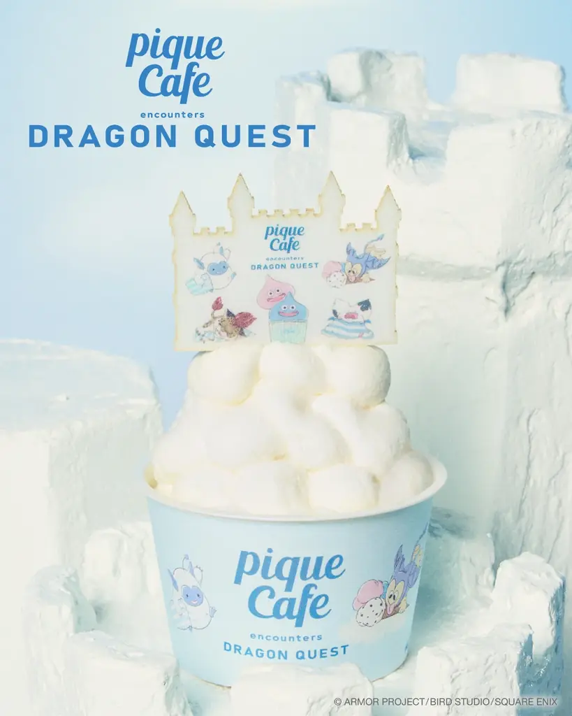【PIQUE CAFE encounters DRAGON QUEST】40周年を迎えたドラゴンクエストとジェラート ピケ カフェが初コラボレーション！モンスターたちと楽しむひんやりスイーツ 画像 4