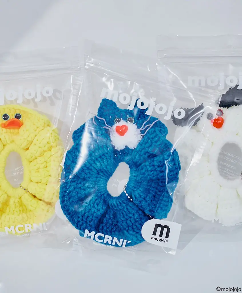 【新発売】日常に遊び心と「余白」を。ぬいぐるみ作家・尾崎歩美の「mojojojo」×「macaroni edge」の特別なハンドメイドコラボアイテムが新登場！ 画像 18