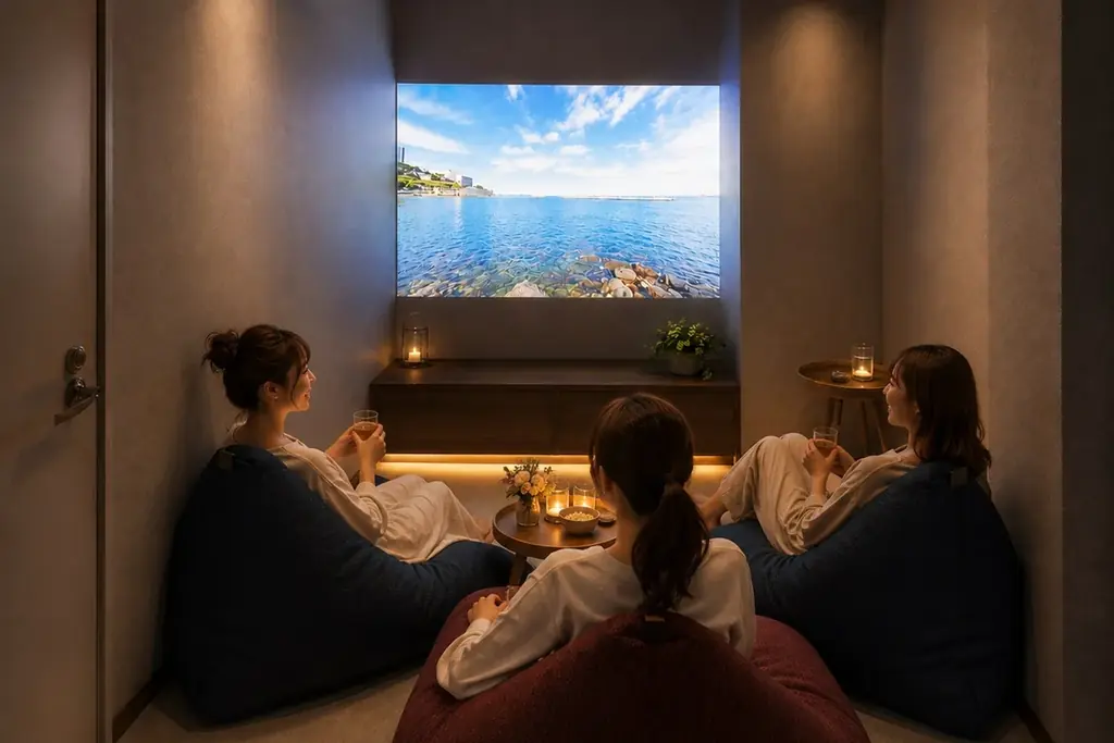 【新客室OPEN】プライベートサウナやシアタールーム付客室が熱海のリゾート宿に誕生｜2026年8月より順次 画像 3