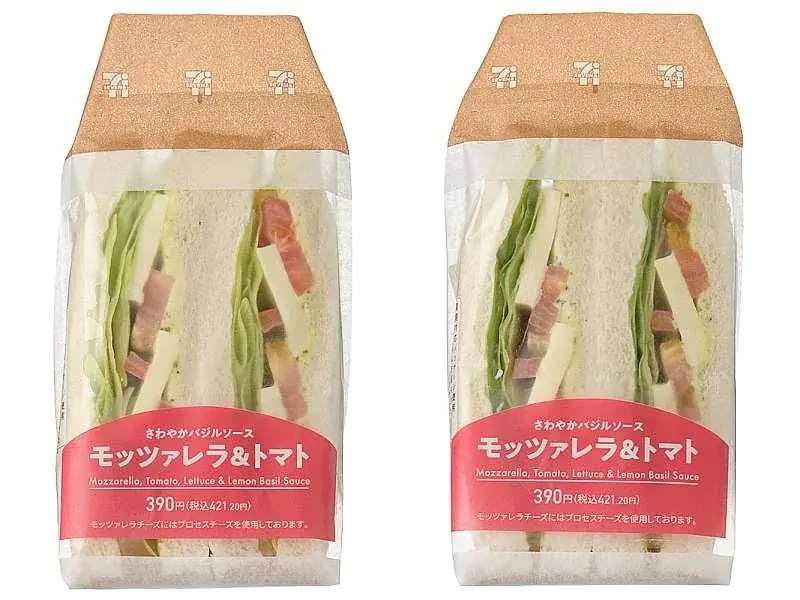 レモンを使用しさっぱりとした味わいにアップデート！彩り豊かなサンドイッチ「モッツァレラ＆トマト」を8月5日（水）より順次発売 画像 2
