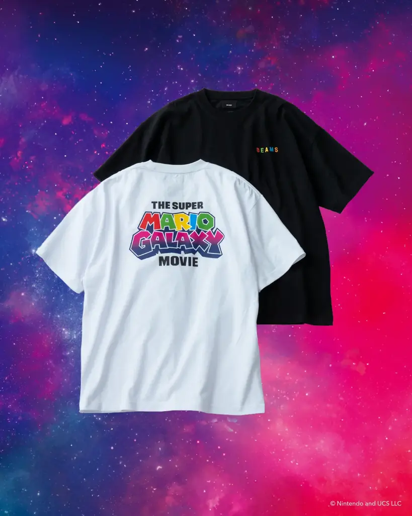 映画『ザ・スーパーマリオギャラクシー・ムービー』と〈BEAMS〉によるスペシャルコラボレーションコレクションを発売 画像 3