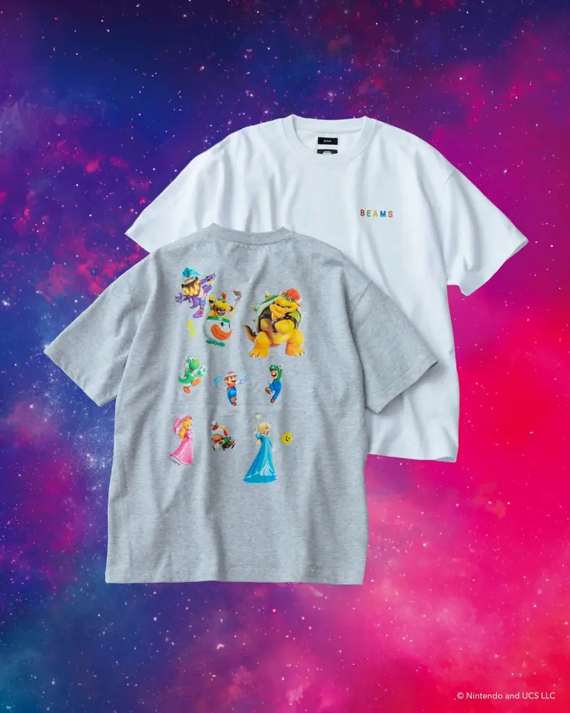 映画『ザ・スーパーマリオギャラクシー・ムービー』と〈BEAMS〉によるスペシャルコラボレーションコレクションを発売 画像 4