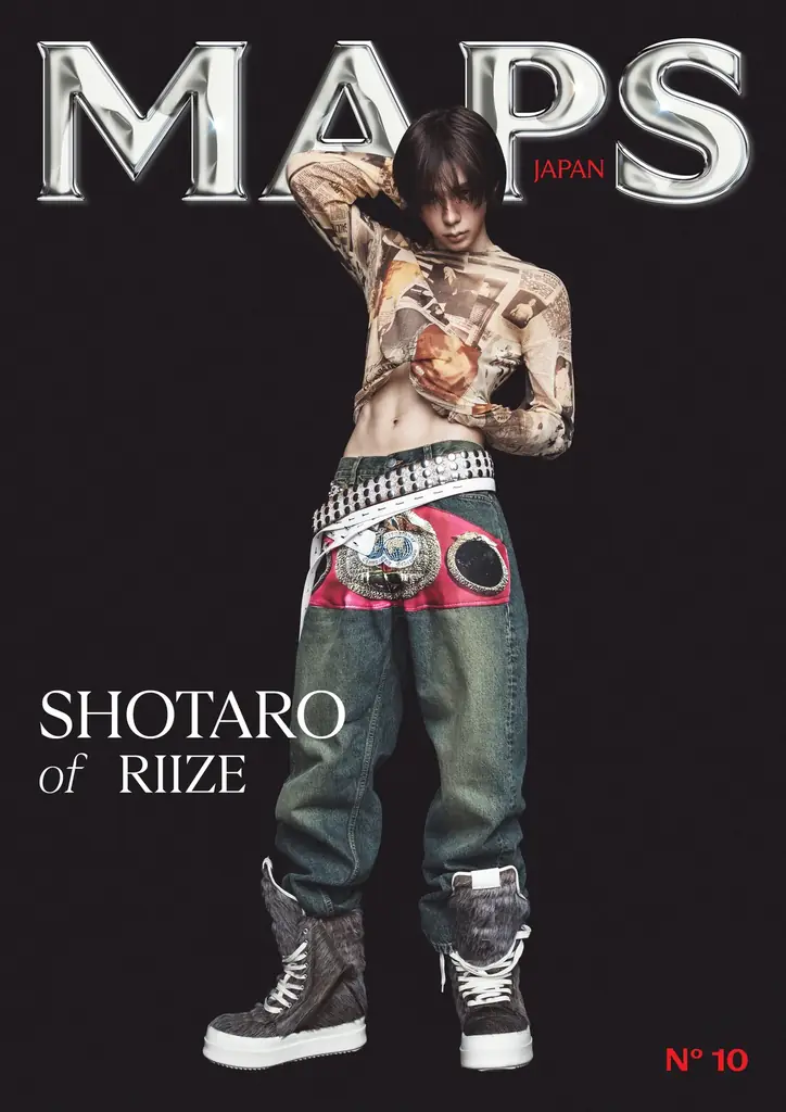 RIIZE SHOTARO「MAPS JAPAN」最新号で2種類の表紙を公開 画像 2