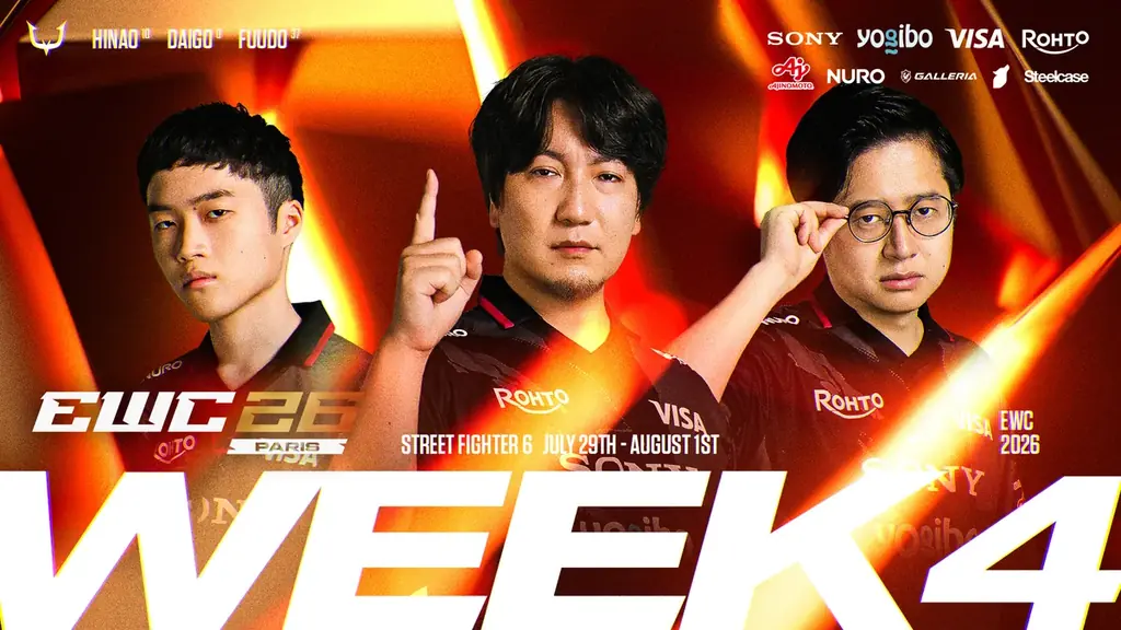 eスポーツチーム「REJECT」STREET FIGHTER部門が『Esports World Cup 2026』に出場 画像 1