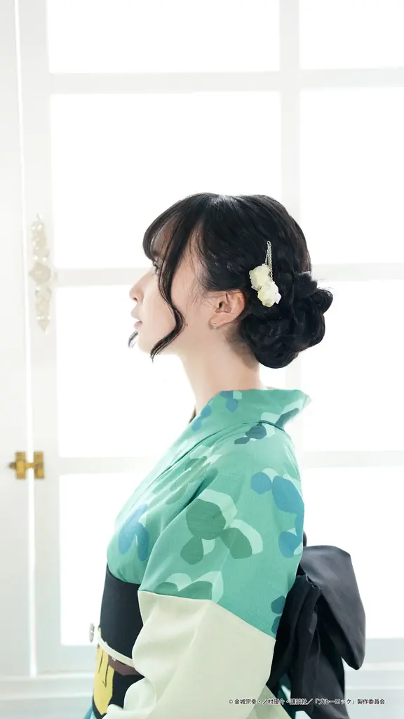 【各キャラクター50セット限定】TVアニメ『ブルーロック』×着物レンタルVASARA、描き下ろしイラストをモチーフにした女性用浴衣セットを2026年8月1日（土）12：00よりECにて販売開始！ 画像 7