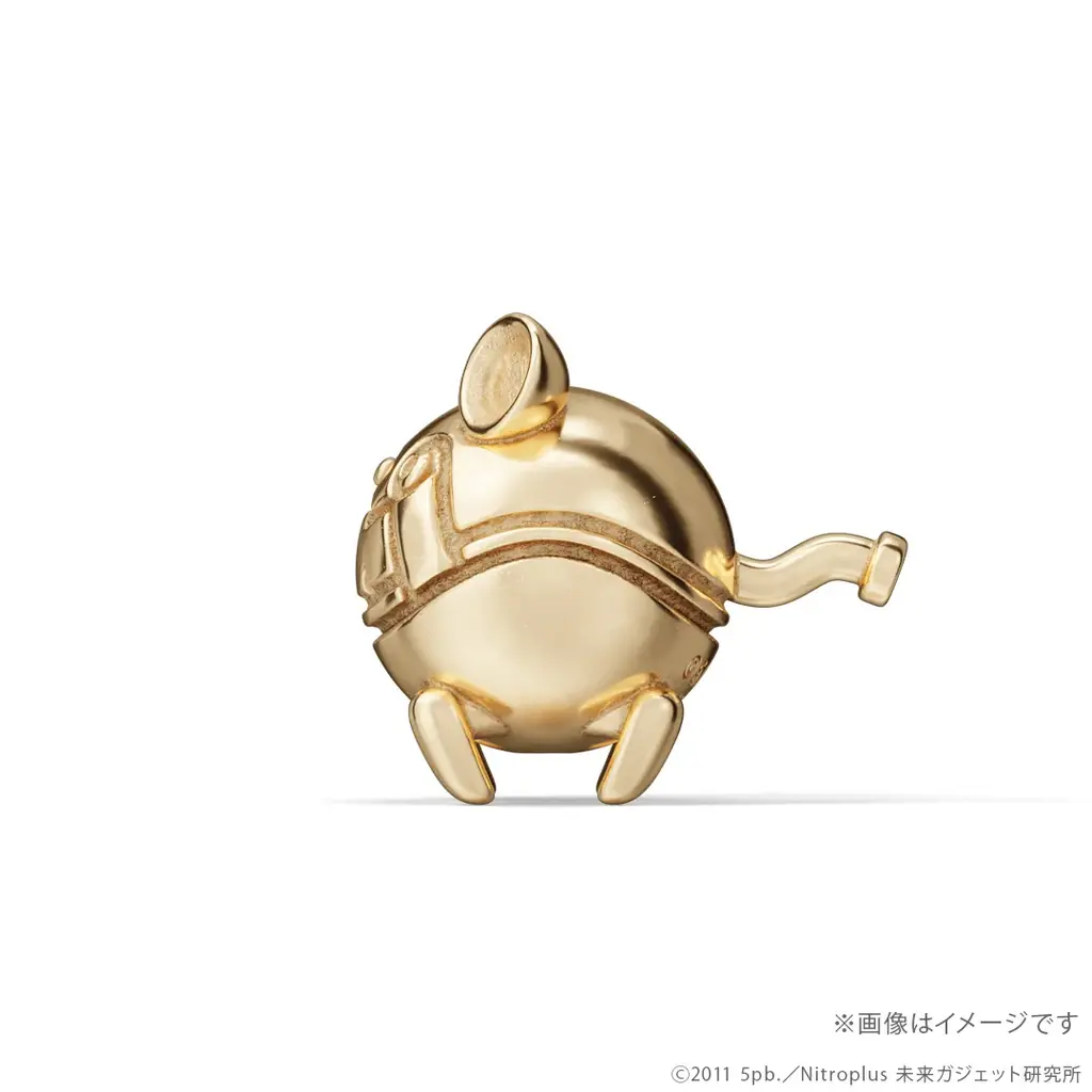 TVアニメ『シュタインズ・ゲート』“メタルうーぱ”プラチナ＆18金製ミニフィギュア。放送15周年記念、各50体限定 画像 10